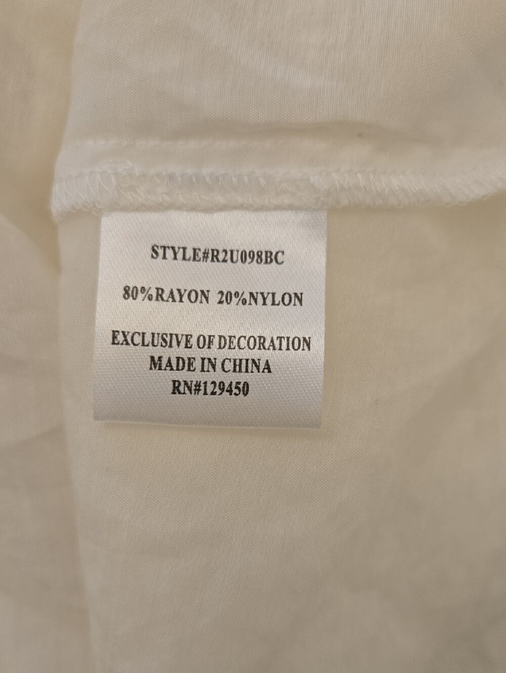 NWOT Creame Floral Button-Front Peasant Blouse - Picture 5 of 7